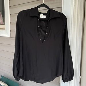 FRAME Women’s Black Blouse Size M